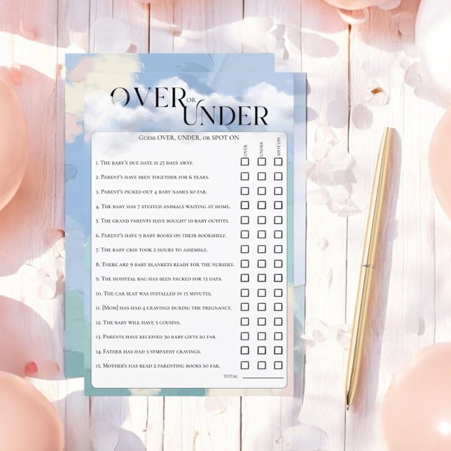Cloud Nine Dromerig Over Onder Pastel Gissen Spel (Creator heeft geüpload)