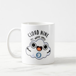 Cloud Nine Grappig Weer Pun Koffiemok