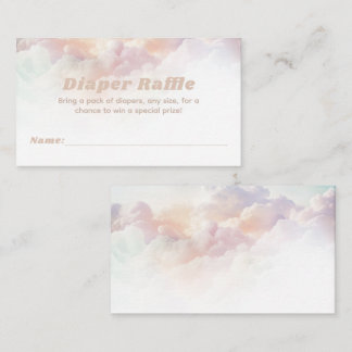 Cloud Nine Rainbow Cloud Baby shower Boeken Informatiekaartje
