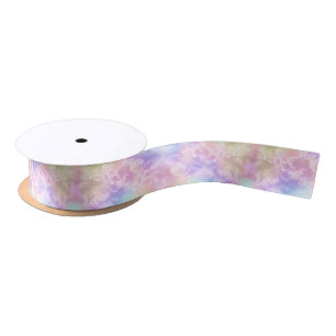 Cloud Nine satijn lint – pastel Waterverf wolken