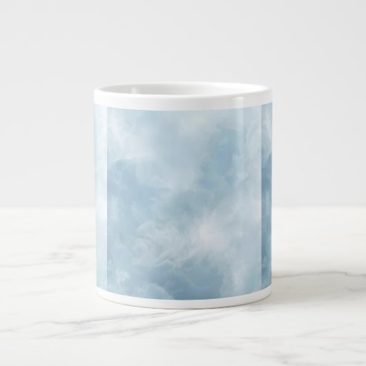 Cloud Nine Textures Calm Mug Extra Grote Beker (Voorkant)