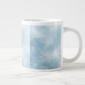 Cloud Nine Textures Calm Mug Extra Grote Beker (Rechts)