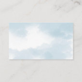 Cloud Nine Vrijgezellenfeest Behuizing Kaart (Achterkant)