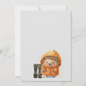 Cloud Nine Woodland Animal Negende verjaardag Kaart (Achterkant)