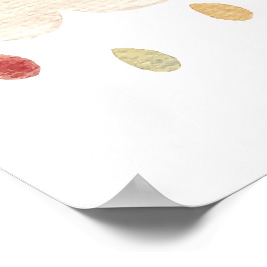 Cloud Nursery Poster Boho kinderkamer decoratie (Hoek)