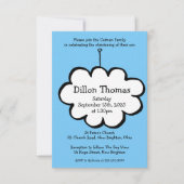 Cloud on a String Uitnodiging (Voorkant)