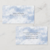 Cloud Patroon Visitekaartje (Voorkant / Achterkant)