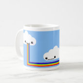 Cloud Puking Rainbow-Mok Koffiemok (Voorkant links)