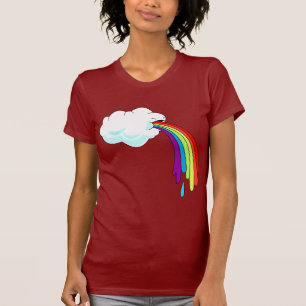 Cloud Puking Rainbows T-shirt