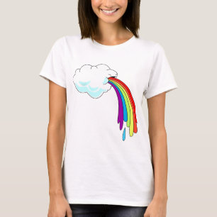 Cloud Puking Rainbows T-shirt