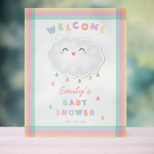 Cloud Raindrops Baby shower neutre pour les femmes