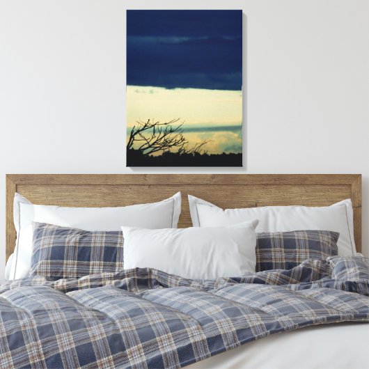 Cloud 'scape Moods Wrapped Canvas (Insitu (Slaapkamer))