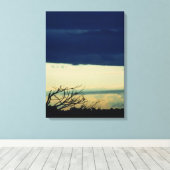Cloud 'scape Moods Wrapped Canvas Afdruk (Insitu (Houten vloer))