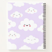 Cloud Series - Livre de notes en spirale (Dos)