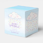 Cloud snoep baby sprinkle waterverf dank u bedankdoosjes (Achterkant)