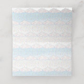 Cloud snoep waterverf kunst gast plaats kaarten (Binnenkant ongevouwen)