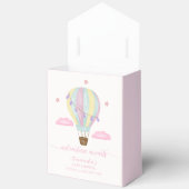 Cloud Star Regenboog Hete Luchtballon Baby shower Bedankdoosjes (Open)