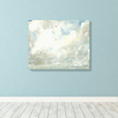 Cloud Study, 1821 (olie op papier aan boord) Canvas Afdruk (Insitu (Houten vloer))