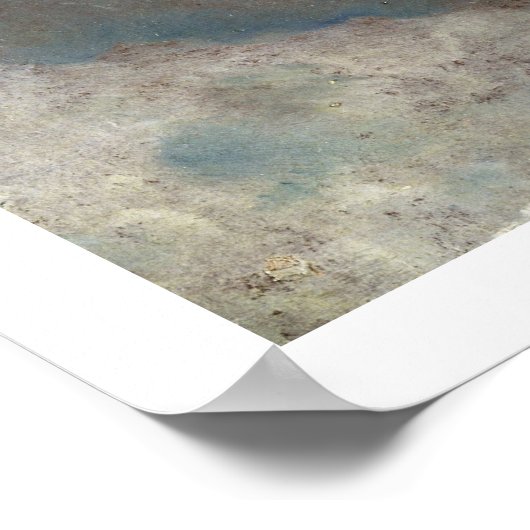 Cloud Study, 1821 (olie op papier) Poster (Hoek)