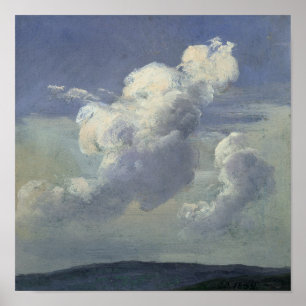 Cloud Study, 1832 Poster