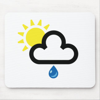 Cloud Sun Rain Symbol Muismat