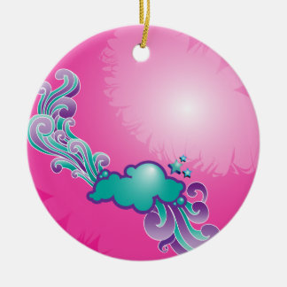 Cloud Swirl Ornament