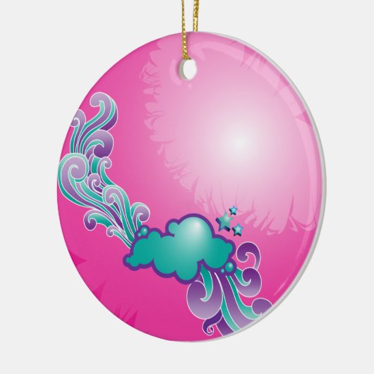 Cloud Swirl Ornament (Links)