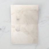 Cloud the Defender, 5" x 7" Carte de voeux pliée (Intérieur)