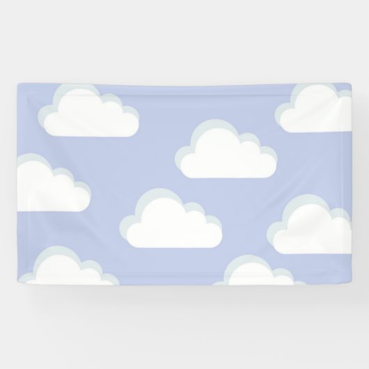 Cloud themed spandoek (Horizontaal)