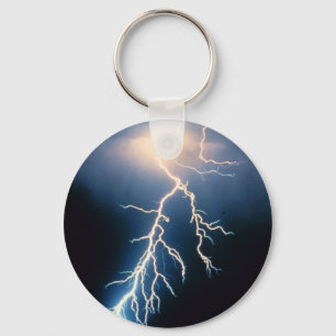 Cloud to Ground Lightning Sleutelhanger