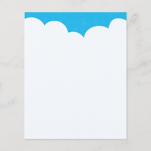 Cloud Topjes Flyer (Achterkant)