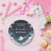 Cloud Twinkle Little Star Genderonthulling Papieren Bordje (Feest)
