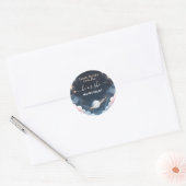 Cloud Twinkle Little Star Genderonthulling Ronde Sticker (Envelop)