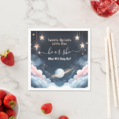 Cloud Twinkle Little Star Genderonthulling Servet (Insitu)