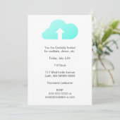 Cloud uploaden kaart (Staand voorkant)