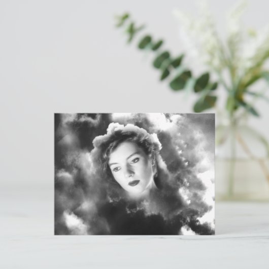 Cloud Vision Briefkaart (Staand voorkant)