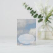 Cloud Wedding Place Card Plaatskaartje (Staand voorkant)