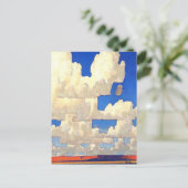 “Cloud World” van Maynard Dixon Briefkaart (Staand voorkant)