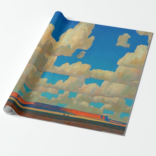 Cloud World van Maynard Dixon Cadeaupapier (Uitgerold)