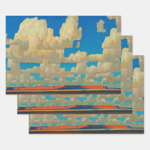 Cloud World van Maynard Dixon Inpakpapier Vel