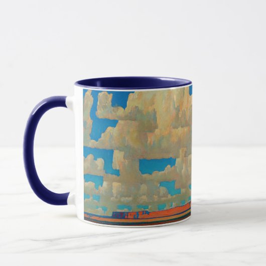 Cloud World van Maynard Dixon Mok (Links)