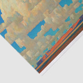 Cloud World van Maynard Dixon Tissuepapier (Detail)