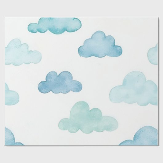 Cloud wrapping papier (Vlak)