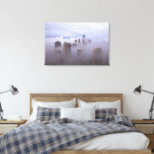 Cloudbase dans la ville sur toile (Insitu(Chambre))