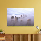 Cloudbase dans la ville sur toile (Insitu(Salon))