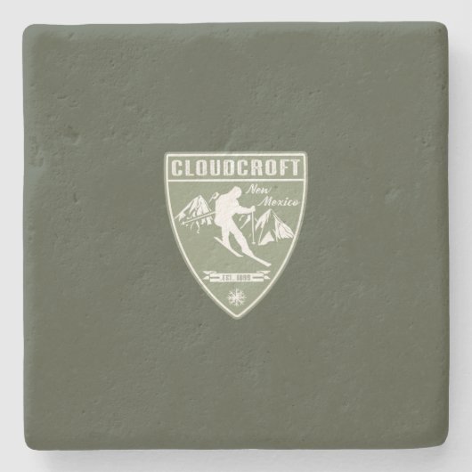Cloudcroft New Mexico Stenen Onderzetter (Voorkant)