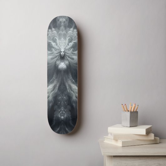 Clouded Apparition Skateboard (Art mural)
