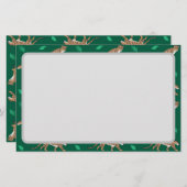 Clouded Leopard Briefpapier (Voorkant / Achterkant)