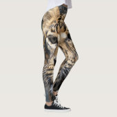 Clouded Leopard Leggings (Rechts)