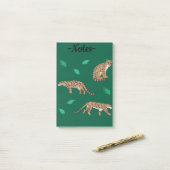 Clouded Leopard Post-it® Notes (Op bureau)